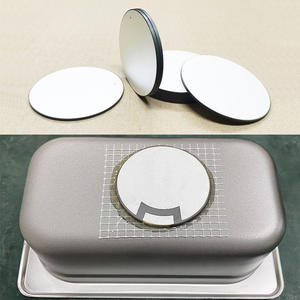 قرص كهروضغطي عالي الجودة بالجملة من مادة PZT، سيراميك كهروضغطي فائق الصوت، قطب كهربائي فضي لمستشعر الاهتزاز - Product Image 4