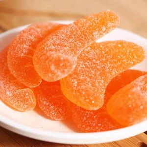 Gomitas Halal de Mango a Granel, Dulces de Goma Hechos con 100% Jugo Real, Envueltos Individualmente para Tiendas de Snacks y Cafeterías - Product Image 1
