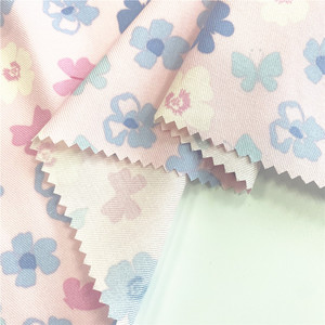 Nouveauté 2023, tissu imprimé numérique à motif animal, 97% coton, 3% élasthanne, papillon, pour vêtements - Product Image 2