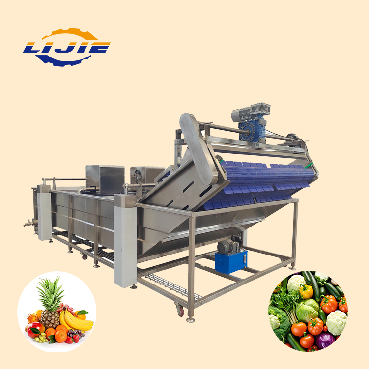 Commercial Continuous Water Spray Spinach Vegetable