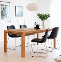 Table à manger / table basse en bois massif, design moderne, écologique, vente en gros