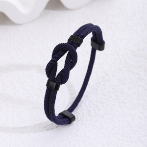Nouveau bracelet en <span class=keywords><strong>corde</strong></span> de Milan tissé à la main, réglable, pour hommes, bracelet en <span class=keywords><strong>corde</strong></span> tissé à la main, bracelet en <span class=keywords><strong>corde</strong></span> rouge - Product Image 4