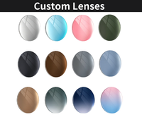 Neue Runde Sonnenbrille Günstiger Preis Unisex Europäisch-Amerikanischer Stil UV400-Schutz Luxuriöse Trendige Individuelle Logo-Brillen für Männer und Frauen