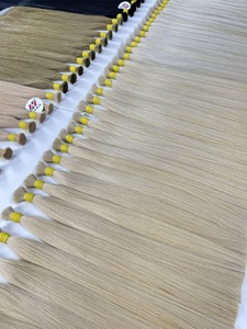 Vente en gros d'extension de cheveux humains vierges vietnamiens Extensions de cheveux en vrac vietnamiens Remy 10 pouces 1 extension de cheveux - Product Image 3