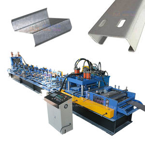 Encalado <span class=keywords><strong>Purlins</strong></span> que forma la máquina <span class=keywords><strong>C</strong></span> Z Sección Acero PLC Panel de control Máquina formadora de rollos - Product Image 2