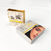 Boîte en papier de style dossier haut de gamme personnalisée Freshgo pour l'emballage des lentilles de contact, recyclable et écologique, emballage OEM
