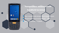 Collecteur de données portable robuste de 4 pouces avec scanner 1D/2D, étanchéité IP66, processeur octa-core Android 9 PDA en stock