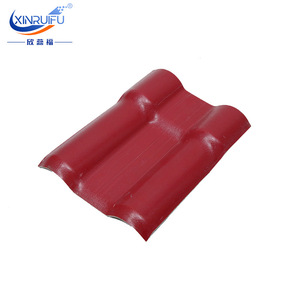 Xinruifu Synthetic Resin Roof Tiles 2.2mm 2.5mm 3.0mm Corrugated Chinese Style Heat Insulating Flame Retardant - Product Image 3