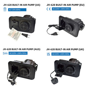 Cama de aire inflable doble alta tamaño King personalizado colchón de aire automático plegable de soplado rápido para muebles de dormitorio interior y exterior - Product Image 6