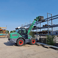 53,7 kW Hochleistungs-Motorlader Direkt vom Hersteller 5 Tonnen Allterrain-Multifunktions-Arbeitslader für Verschiedene Baustellen