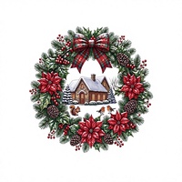Autocollants statiques pour portes et fenêtres en PVC QiYing Victory, motif floral de Noël, avec dos adhésif, 30x30cm, décorations baies et nœuds