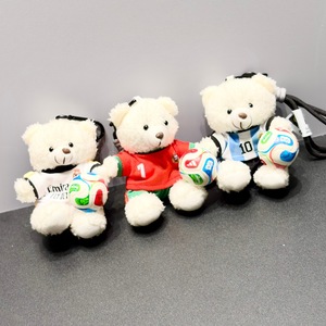 Porte-clés en peluche <span class=keywords><strong>Cristiano</strong></span> <span class=keywords><strong>Ronaldo</strong></span> pour fans de football HECION, accessoire sportif tendance, mignon ours en peluche, article de la Coupe du Monde de football - Product Image 3