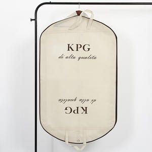 Custom di fabbrica di alta qualità riutilizzabile TNT copertura di indumento Non tessuto con cerniera in PVC finestra per la custodia antipolvere - Product Image 5