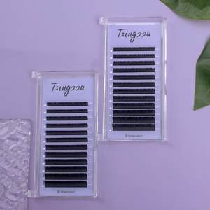 Extensions <span class=keywords><strong>de</strong></span> <span class=keywords><strong>cils</strong></span> Tsingzzu, bande ultra-fine, plateaux <span class=keywords><strong>de</strong></span> <span class=keywords><strong>cils</strong></span>, <span class=keywords><strong>cils</strong></span> londoniens, <span class=keywords><strong>cils</strong></span> coréens en PBT velours, extensions <span class=keywords><strong>de</strong></span> <span class=keywords><strong>cils</strong></span> noires et colorées - Product Image 3