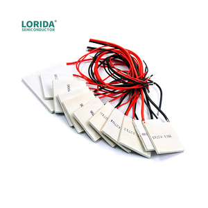 Mô-đun tấm tản nhiệt nhiệt điện <span class=keywords><strong>Peltier</strong></span> Lorida Semiconductors <span class=keywords><strong>12V</strong></span> 61W 40*40 mm Tec 12706 TEC1-12706 - Product Image 1
