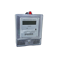 CHRE DDS8825 Meter Listrik Satu Fasa Kelas Akurasi 1.0 10A Nilai Tertentu/40A Arus Maksimum 0-9999.9 kWh