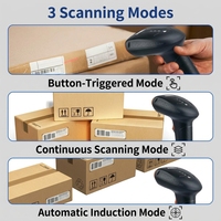 Lecteur de codes-barres filaire 2D 1D TA20, pistolet de lecture filaire USB, lecteur de codes QR, pour magasin, supermarché, entrepôt, inventaire