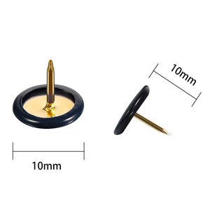 100Pcs Gói Tròn Đẩy Pins Văn Phòng Bản Đồ Thế Giới Ngón Tay Cái Tacks Cho Nút Chai Hội Đồng Quản Trị - Product Image 4