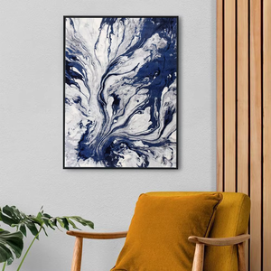 Trang Trí Trừu Tượng Bức Tranh Vải Tùy Chỉnh Giá Rẻ Trang Trí Nội Thất Phòng Khách Tường Nghệ Thuật Hiện Đại Sang Trọng Đơn Giản Nghệ Thuật Đóng Khung Hình Ảnh - Product Image 2