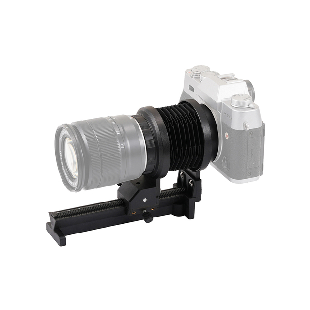 Macro Bellows for Fujifilm FX Lenses Dual/Single-Rail Extension Tube for Close-Up Photography for Fuji Lenses Compact Focusing