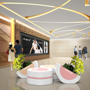เฟอร์นิเจอร์สำหรับสถานที่พักผ่อนที่ทนทาน กระถางดอกไม้ไฟเบอร์กลาสกันน้ำ เก้าอี้ตกแต่งสวนสำหรับรีสอร์ทและเมืองพักผ่อน - Product Image 1
