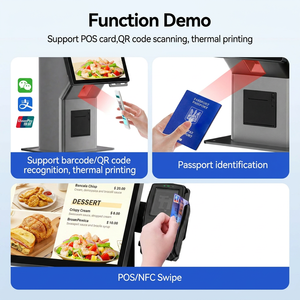 <span class=keywords><strong>Terminal</strong></span> de point de vente intelligent Slim RK3568 21,5 pouces avec caméra binoculaire, NFC en option, kiosque de libre-service pour centre commercial HSK-KA21 - Product Image 4