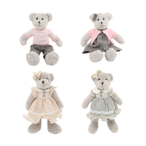 Rts trẻ em xinh đẹp sang trọng Bunny đồ chơi dễ thương bé món quà dệt kim thỏ búp bê với Váy công chúa ăn mặc đồ chơi sang trọng tùy chỉnh thiết kế - Product Image 2