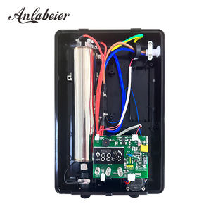 ติดตั้งง่าย เครื่องทำน้ำอุ่นติดผนัง 220V 8000W ควบคุมด้วยระบบสัมผัส หน้าจอ LED ตัวทำความร้อนสแตนเลส กันน้ำ IPX4 - Product Image 2