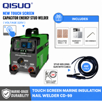 Soudure par points à écran tactile CD 99, 220V, pour isolation de bateaux, ensemble complet avec accessoires