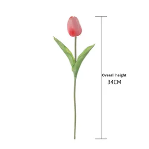 Fornitura Transfrontaliera di Mini <span class=keywords><strong>Tulipani</strong></span> Artificiali <span class=keywords><strong>Dipinti</strong></span> per Matrimoni e Decorazioni Domestiche - Product Image 4