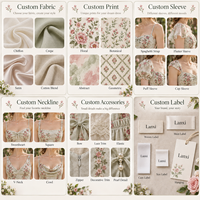 Robe mini femme ODM, broderie florale tissée, buste froncé, bretelles spaghetti, corsage corset, robe mini évasée