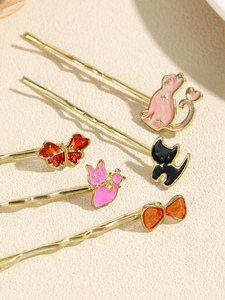 คลิปหนีบผมยูนิคอร์นการ์ตูนแบบอะนิเมะยาวเครื่องประดับผมสำหรับเด็ก - Product Image 3