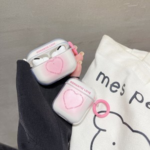 Funda Protectora para AirPods 1/2 con Diseño de Carta de Amor, Funda Transparente y Suave para Auriculares Apple Pro 2 - Product Image 1