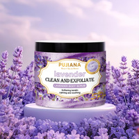 Baume Corporel Lavande Marque Blanche Exfoliant Profond Éliminateur Peaux Mortes Blanchissant Hydratant Lissant 500g Tous Types de Peau