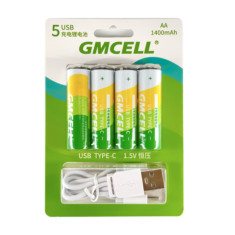 4Pcs AA lithium Battery