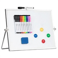 Tableau blanc magnétique double face pliable en plastique UCI avec impression personnalisée pour enfants