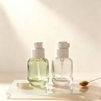 Flacon distributeur en verre cosmétique de 30 ml avec pompe verrouillable pour crème BB, base de teint, adapté aux solutions d'emballage en vrac pour produits de beauté