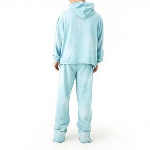 Survêtement pour homme LONG MISSION INDUSTRY, entièrement en coton, respirant, léger, avec fermeture à cordon, coupe régulière - Product Image 3