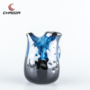 เซ็ตเซรามิกพร้อมแก้วไวน์สีน้ำเงินทรงปลาถ้วยไวน์ญี่ปุ่นขวดสาเกพอร์ซเลนขนาดเล็กโลโก้ออกแบบได้ตามต้องการ - Product Image 5