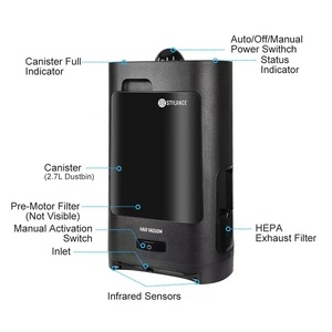 Hot-selling salon-grade smart hair clipper, automatic hair suction <b>bin</b>, and dust collector - Product Image 6