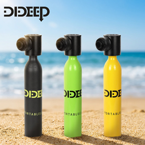 Tanque de Buceo Portátil DIDEEP de 0.5L, Cilindro de Aire de Alta Presión de Aluminio para Buceo - Product Image 1