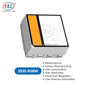 Encapsulation 3535 RGBW Série <span class=keywords><strong>LED</strong></span> 120 °   Puce <span class=keywords><strong>CREE</strong></span>/EPISTAR 20mA pour bandes lumineuses et projecteurs muraux - Product Image 5