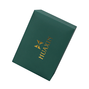 Moda Design personalizzato Golden timbrato Logo verde materiale di carta riciclata fodera in pelle scatole di plastica <span class=keywords><strong>orologio</strong></span> con schede di garanzia - Product Image 3