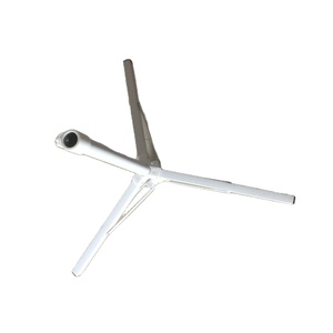 Avlu mobilya için çapraz çelik açık katlanır güneşlik tabanı ile taşınabilir kare alüminyum çerçeve plaj şemsiye - Product Image 4