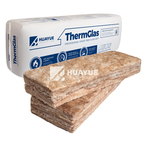 Paneles Aislantes de Lana de Vidrio Ecológicos Color Marrón <span class=keywords><strong>para</strong></span> <span class=keywords><strong>Paredes</strong></span> y Techos de Casas, Uso Exterior en Dormitorios, R2.0-R7.0, 170 mm de Espesor - Product Image 3