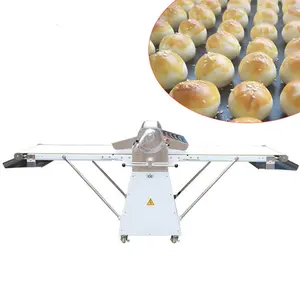 Commerciële Deeg Roller Gebak Sheeter Bakkerij Gebak Opening Machine Automatische Gebak Machine