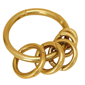 Anillo de Presión Circular de Latón Macizo, Cierre para Correa de Bolso, Mosquetón, Hebilla, Piezas Especiales para Bolsos, Resorte, Ecológico, Ligero - Product Image 3
