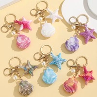Gantungan Kunci Huruf Resin Kristal Kupu-kupu Pink untuk Wanita dan Remaja Putri, Liontin Inisial Payet Lucu, Aksesoris Tas, Gantungan Kunci