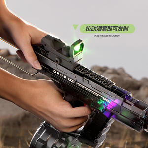 Pistola de Agua Eléctrica UZI <span class=keywords><strong>3</strong></span> en 1 de Modo Dual, Pistola de Agua Eléctrica con Luz de Fuego, <span class=keywords><strong>2</strong></span> Modos, Integración Manual y Eléctrica, Pistola de Agua Automática - Product Image 5