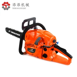 58cc best chain saw wood cutting machine left handed gasoline chainsaws